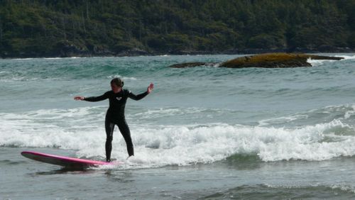 Surfařský ráj na Vancouver Island
