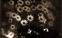 Výjev z inscenace Wedekindova Procitnutí jara, 1936